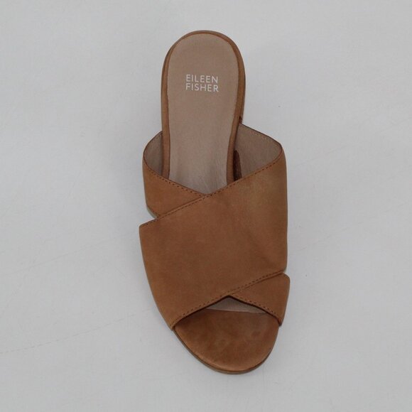 Eileen Fisher Tan Sandals Size 8 - Picture 2 of 6